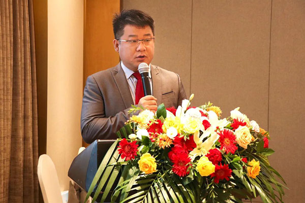 熵基科技中國區(qū)智慧號事業(yè)部總經(jīng)理湯珍攢致辭