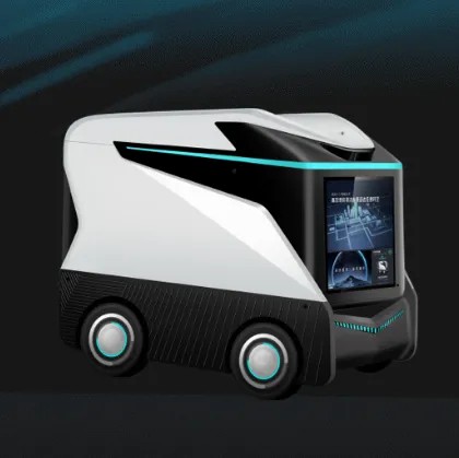 上海蠶叢機(jī)器人的移動(dòng)充電車