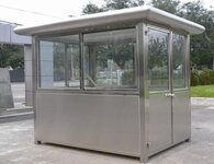 日常使用中不銹鋼崗亭難免會出現的問題及解決方法