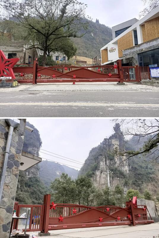 金鴻星“智能懸臂門”高端定制亮相宜昌809微度假小鎮(zhèn)