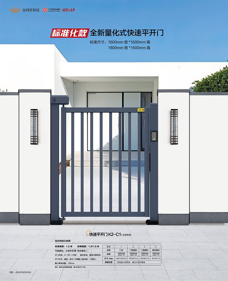 快速平開(kāi)門K2-C1