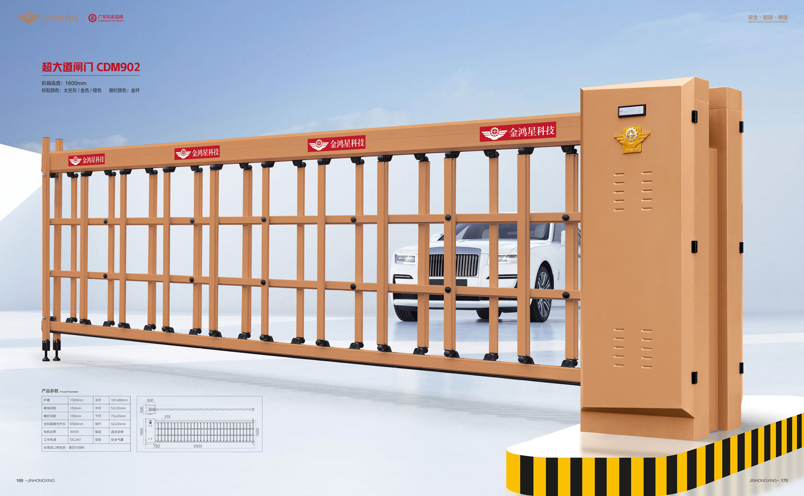 超大道閘門CDM-902