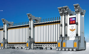 鋁合金伸縮門 - 翔龍380A-GY鋁合金伸縮門