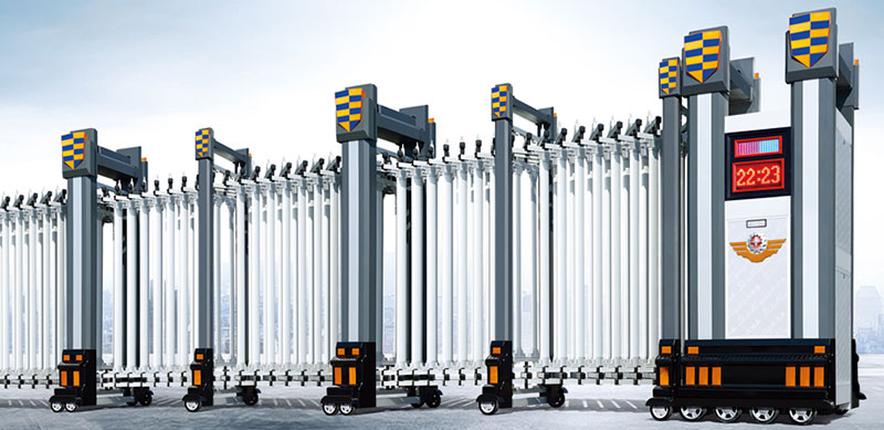 瑞盾889A-GY鋁合金伸縮門