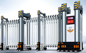 鋁合金伸縮門 - 瑞盾889A-GY鋁合金伸縮門