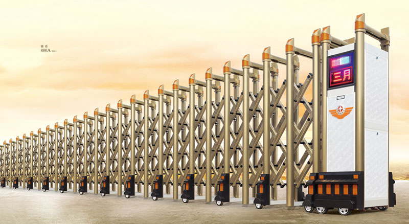 雅系880A（香檳）鋁合金伸縮門