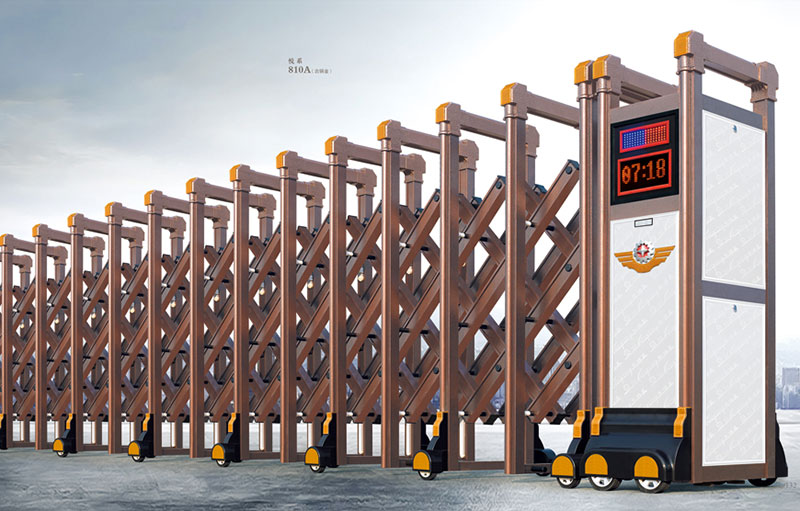 悅系810A(古銅金)鋁合金伸縮門