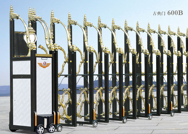 古典門600B鋁合金伸縮門