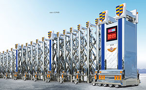 不銹鋼伸縮門 - 精鋼門G396B不銹鋼伸縮門