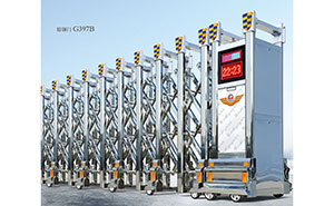 不銹鋼伸縮門 - 精鋼門G397B不銹鋼伸縮門