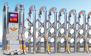 不銹鋼伸縮門 - 精鋼門G379A不銹鋼伸縮門