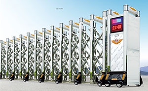 不銹鋼伸縮門(mén) - 精鋼門(mén)G363不銹鋼伸縮門(mén)