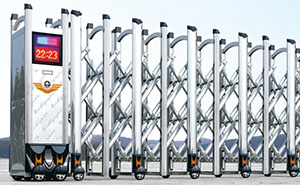 不銹鋼伸縮門 - 精鋼門G307不銹鋼伸縮門