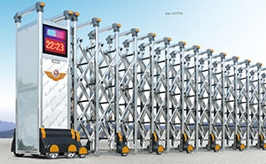 不銹鋼伸縮門 - 精鋼門G375A不銹鋼伸縮門