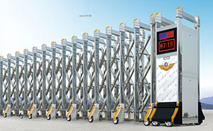 不銹鋼伸縮門 - 精鋼門G371B不銹鋼伸縮門