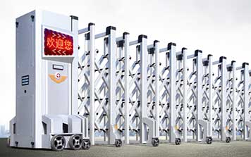 鋁合金伸縮門 - 星18-A1（閃銀）