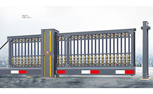 懸浮平移門 - 智能懸臂門918D-H（深灰）