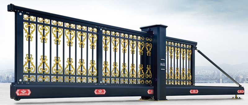 智能懸臂門918X-B（黑砂）