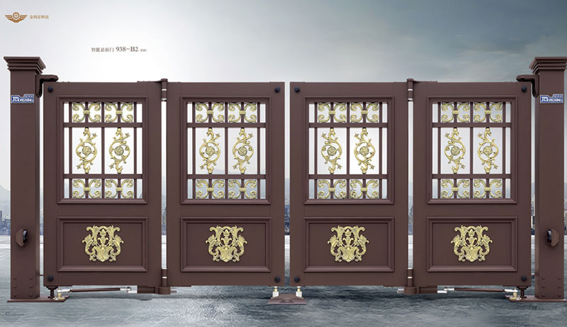 智能懸折門938-B2（深咖）