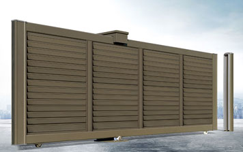 電動(dòng)平移門(mén) - 懸浮驅(qū)動(dòng)平移門(mén)P2-A2（深咖）