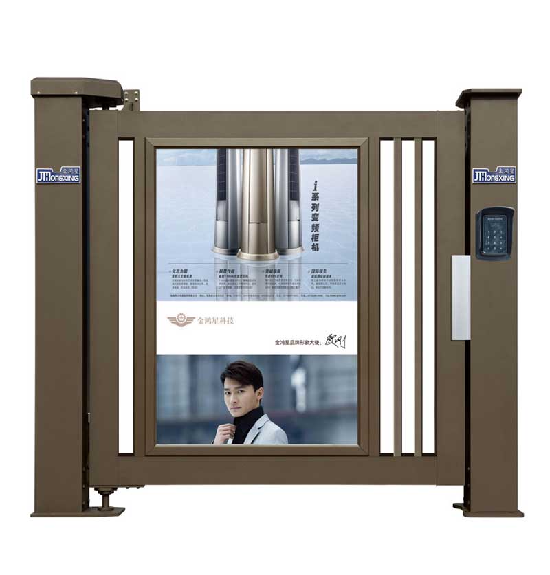 人行通道廣告門(mén)（滾動(dòng)）G2-A2（深咖）