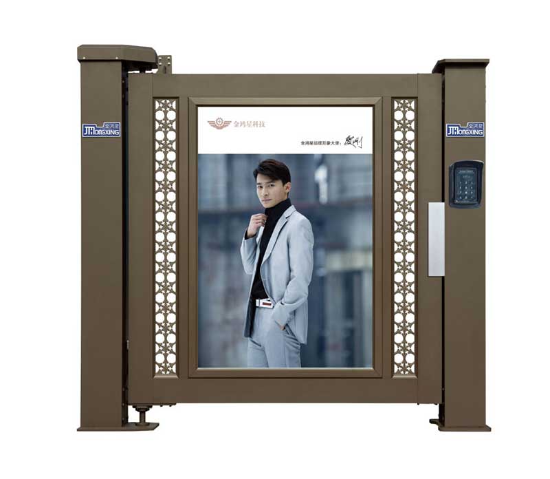 人行通道廣告門（滾動）G2-A1（深咖）