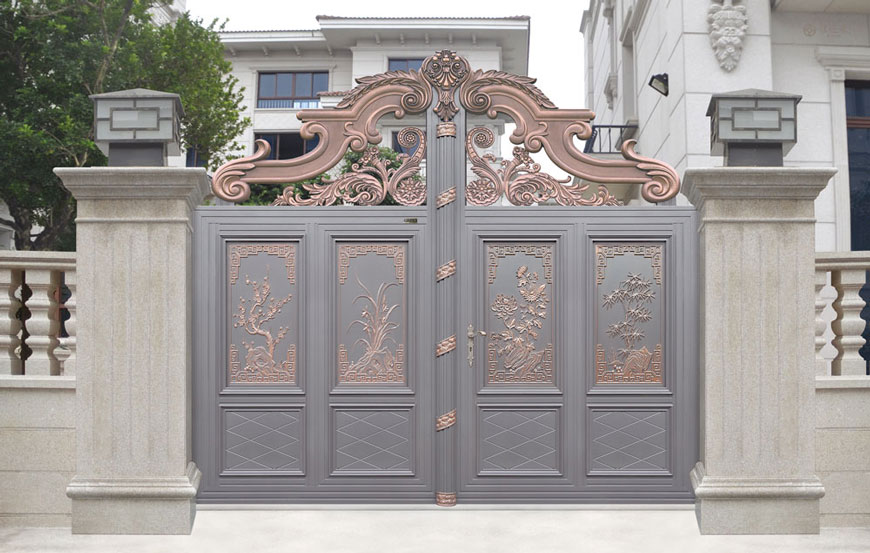 盧浮幻影-王者-LWZ17211鋁藝大門(mén)