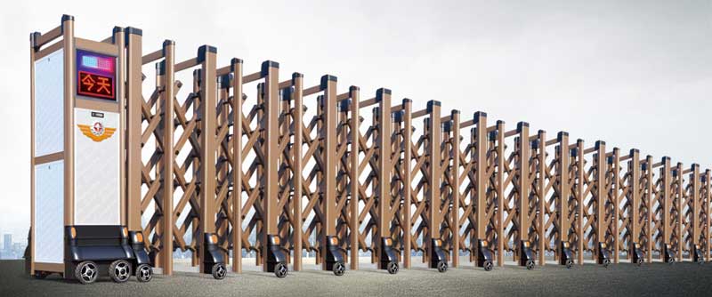 星18-B1（深咖）伸縮門