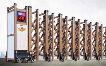 電動(dòng)伸縮門(mén) - 星18-B1（深咖）伸縮門(mén)