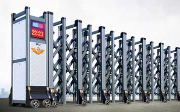 電動伸縮門 - 星18-B1（深灰）伸縮門