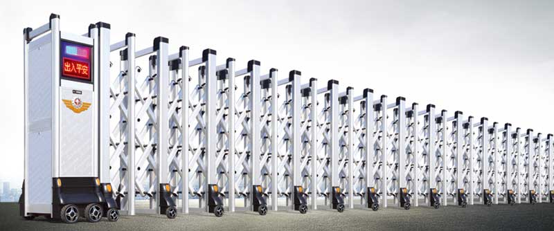 星18-B1（閃銀）伸縮門