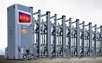 電動伸縮門 - 星18-A2（深灰）伸縮門