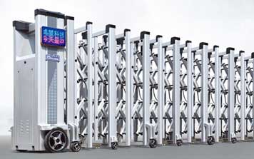 電動(dòng)伸縮門 - 星18-19B（銀）伸縮門