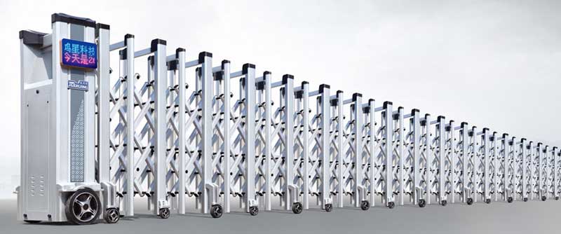 星18-19A(銀）伸縮門