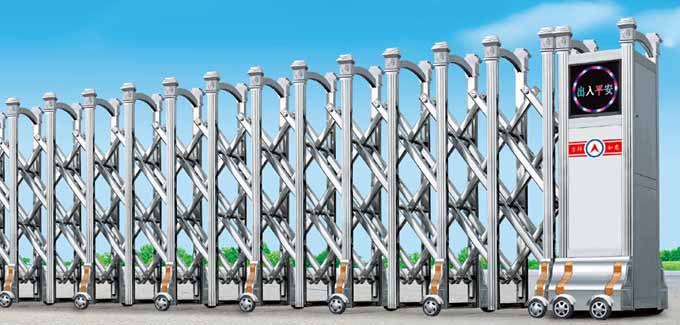 不銹鋼伸縮門（豪華）-風行八號