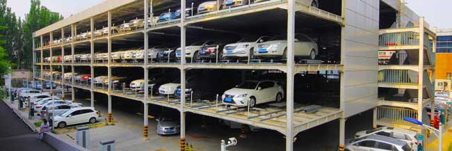 北京通州北苑P+R立體車庫案例 - 中出網(wǎng)-智能出入口與停車充電門戶