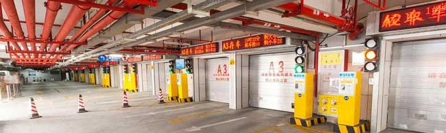 廈門(mén)大學(xué)附屬第一人民醫(yī)院立體車(chē)庫(kù)案例 - 中出網(wǎng)-智能出入口與停車(chē)充電門(mén)戶