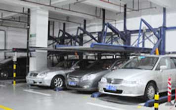 液壓后懸臂式立體車庫(kù)