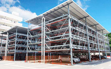 廣州金凱旋商業(yè)廣場(chǎng)立體車庫(kù)案例