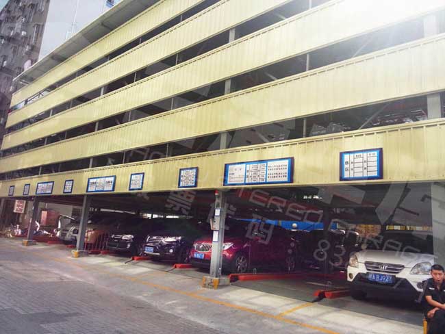 廣州棠溪（國際）針車城立體車庫案例 - 中出網-智能出入口與停車充電門戶