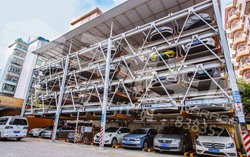 廣州天龍酒店立體車庫(kù)案例