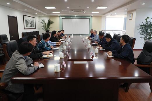 齊星車庫(kù)集團(tuán)董事長(zhǎng)李韶軍一行前往山東特檢集團(tuán)考察交流