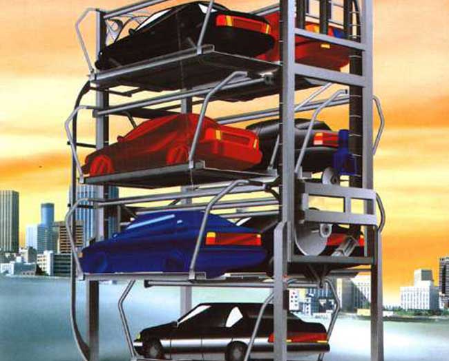 垂直循環(huán)類立體車庫