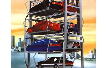 垂直循環(huán)類立體車庫