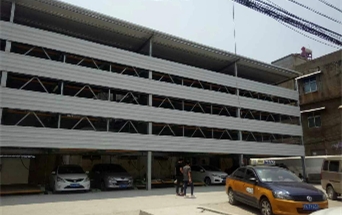 安徽臨泉一中項(xiàng)目立體車庫案例 - 中出網(wǎng)-智能出入口與停車充電門戶