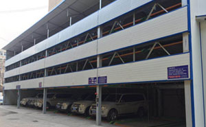 青海電科院（四層升降橫移式）立體車庫案例 - 中出網(wǎng)-智能出入口與停車充電門戶