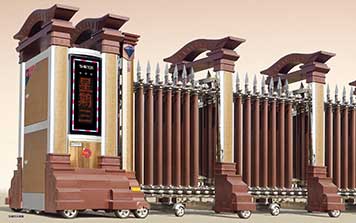 鋁合金伸縮門 - 伸縮門