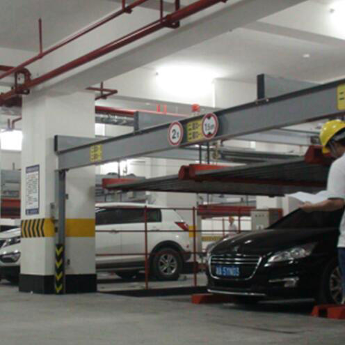 PSH型(升降橫移2層)立體車庫