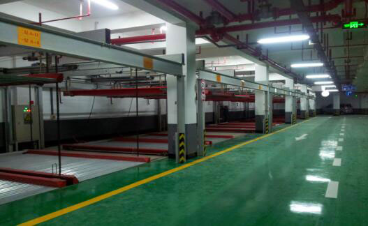 長(zhǎng)沙全家園立體車庫(kù)案例 - 中出網(wǎng)-智能出入口與停車充電門戶