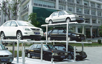 三層簡易升降類立體車庫